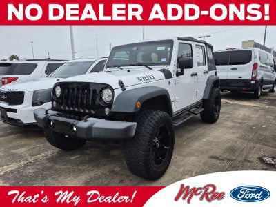 2017 Jeep Wrangler Unlimited Willys Wheeler