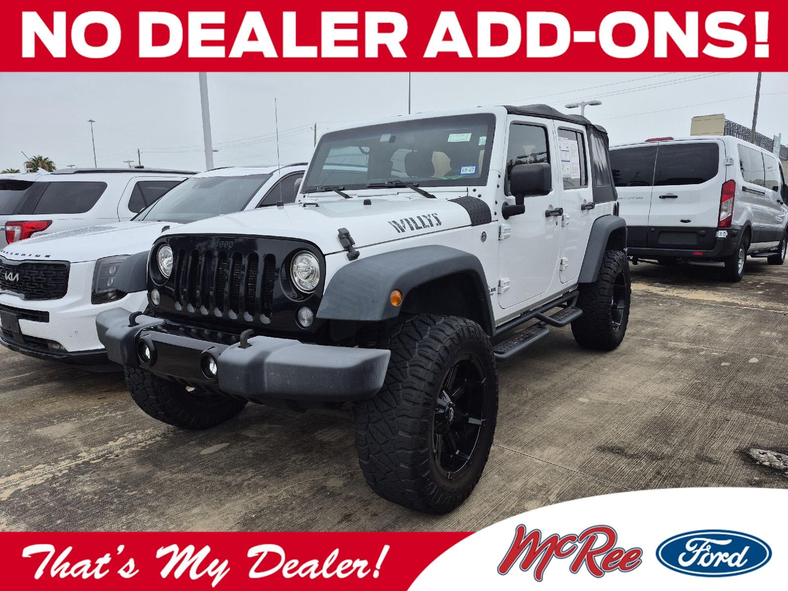 2017 Jeep Wrangler Unlimited Willys Wheeler