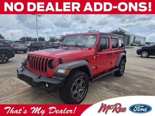 2018 Jeep Wrangler Unlimited Sport S