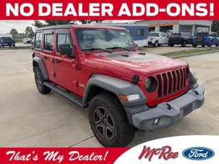 2018 Jeep Wrangler Unlimited Sport S