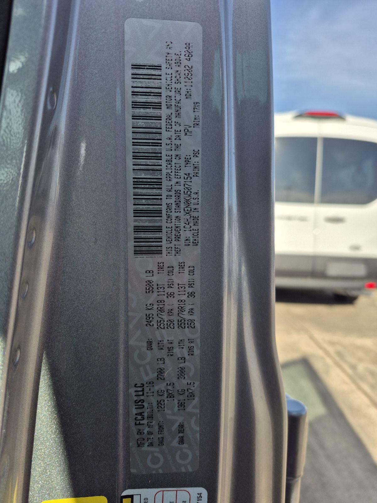 2019 Jeep Wrangler Unlimited Sahara