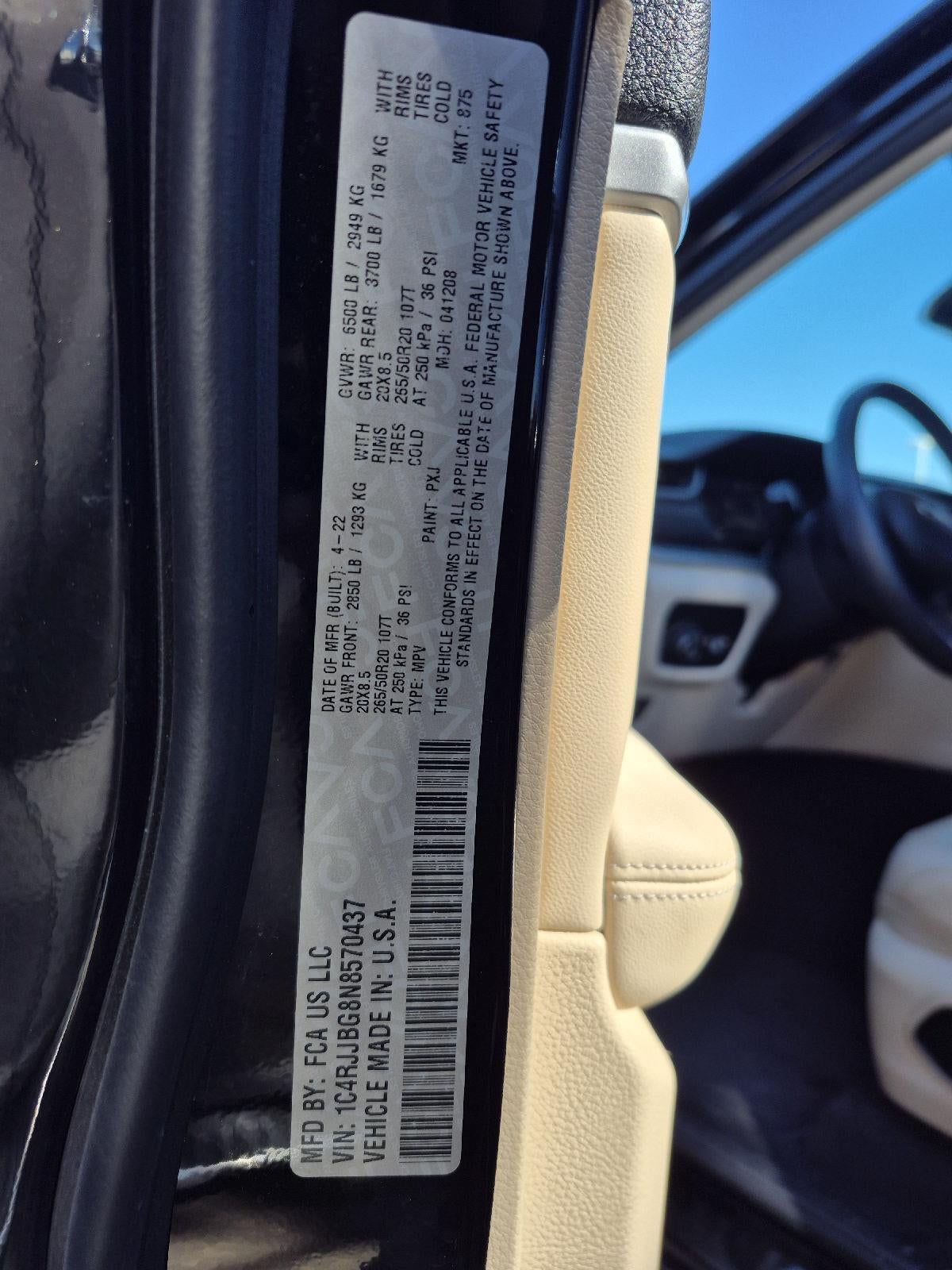 2022 Jeep Grand Cherokee L Limited