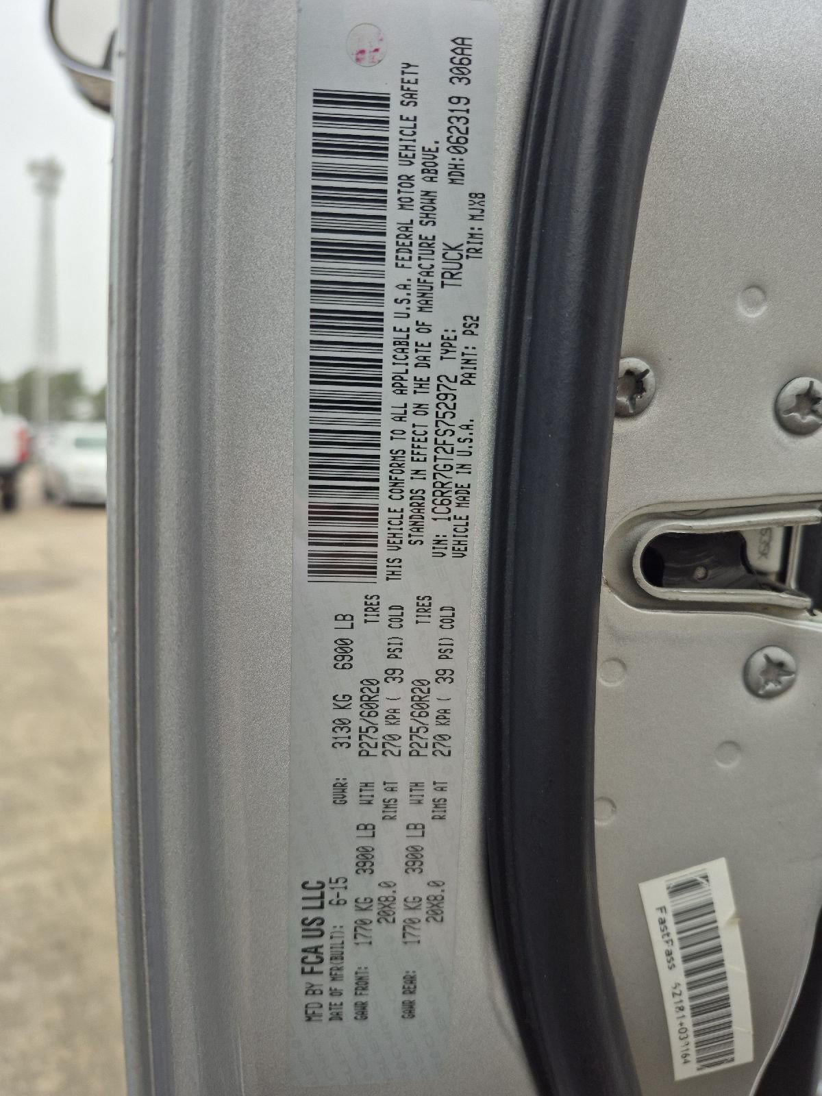 2015 RAM 1500 Big Horn