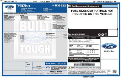 2019 Ford Transit Passenger Wagon XL