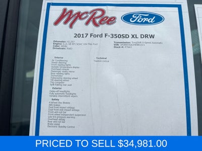 2017 Ford F-350SD XL DRW