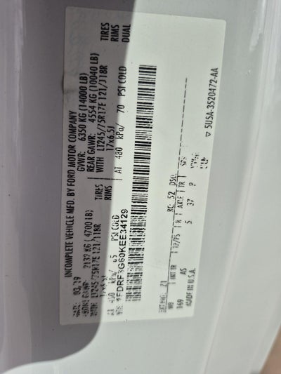 2019 Ford Super Duty F-350 DRW XL