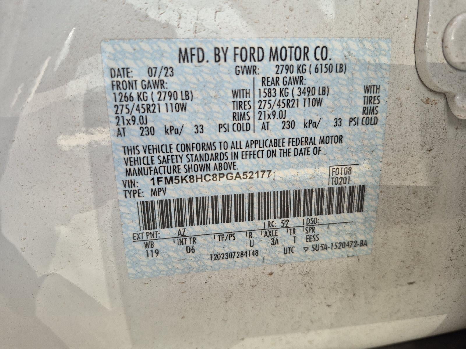 2023 Ford Explorer Platinum