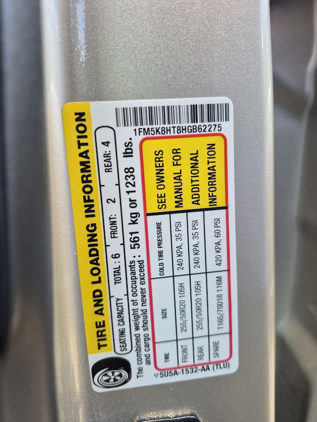 2017 Ford Explorer Platinum