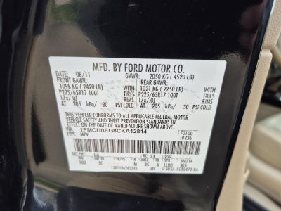 2012 Ford Escape Limited