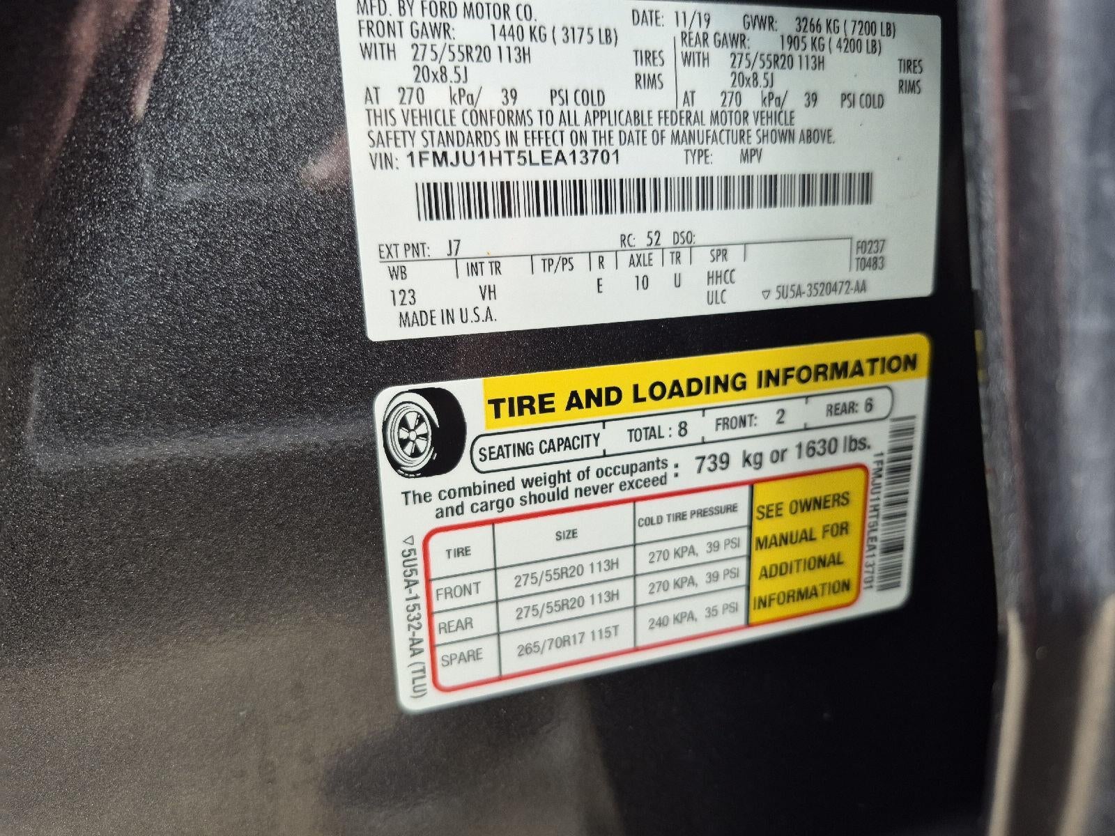 2020 Ford Expedition XLT