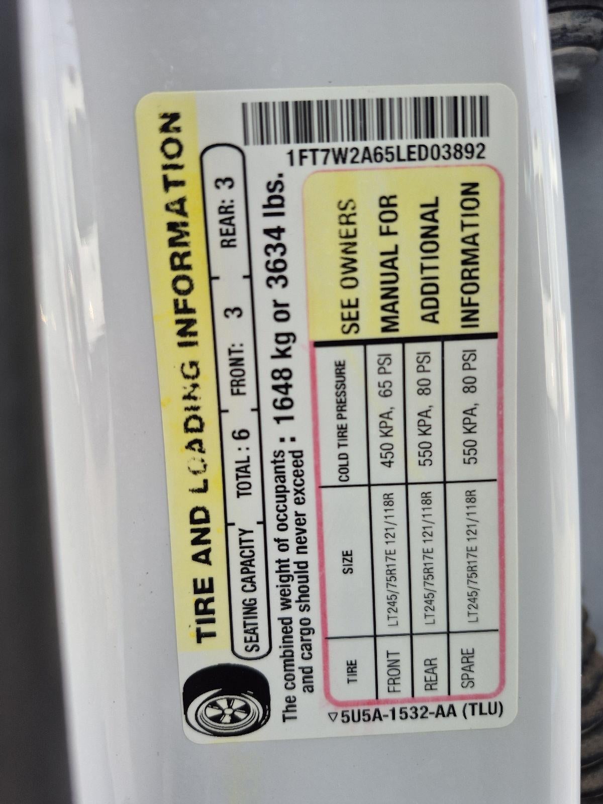 2020 Ford Super Duty F-250 SRW XL