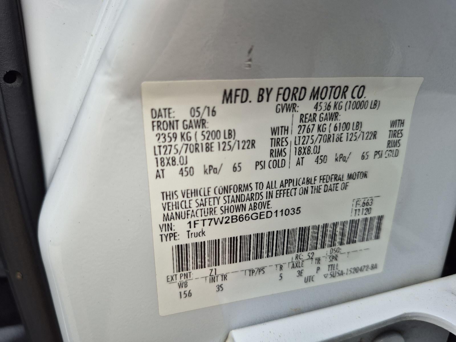 2016 Ford Super Duty F-250 XLT
