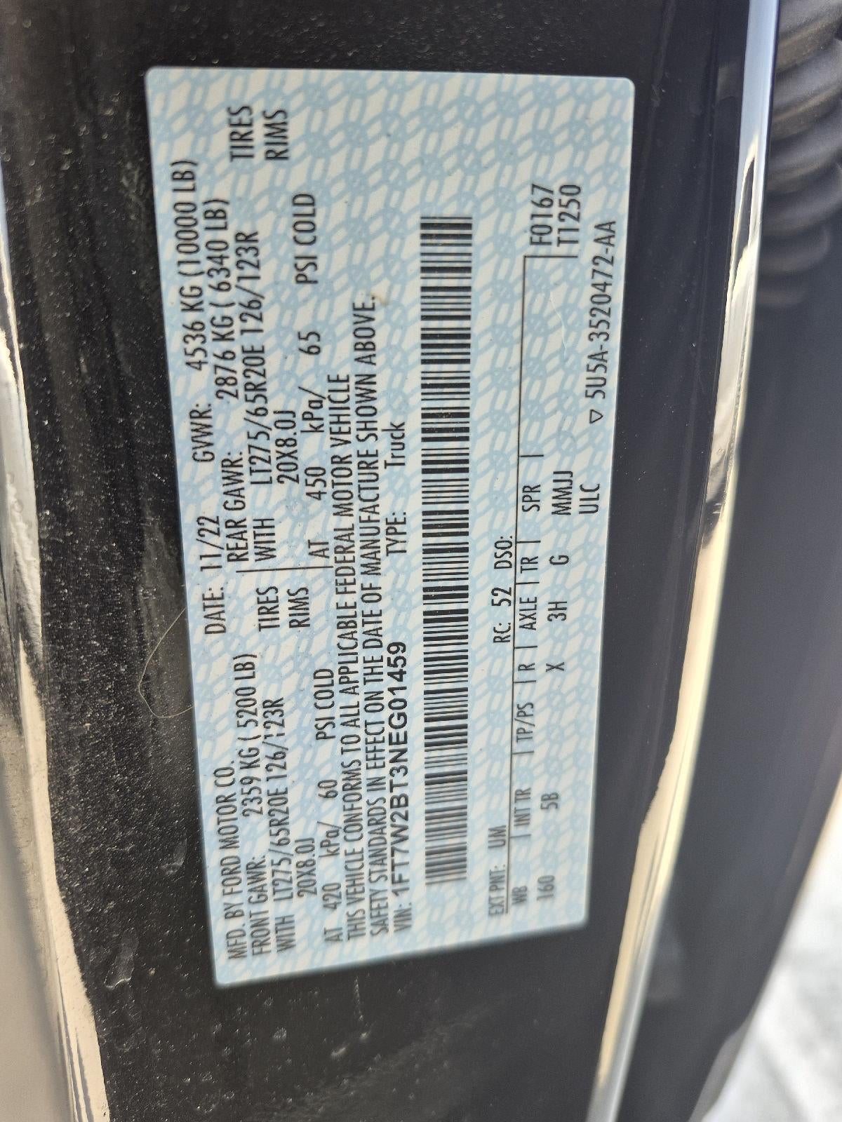 2022 Ford Super Duty F-250 Lariat