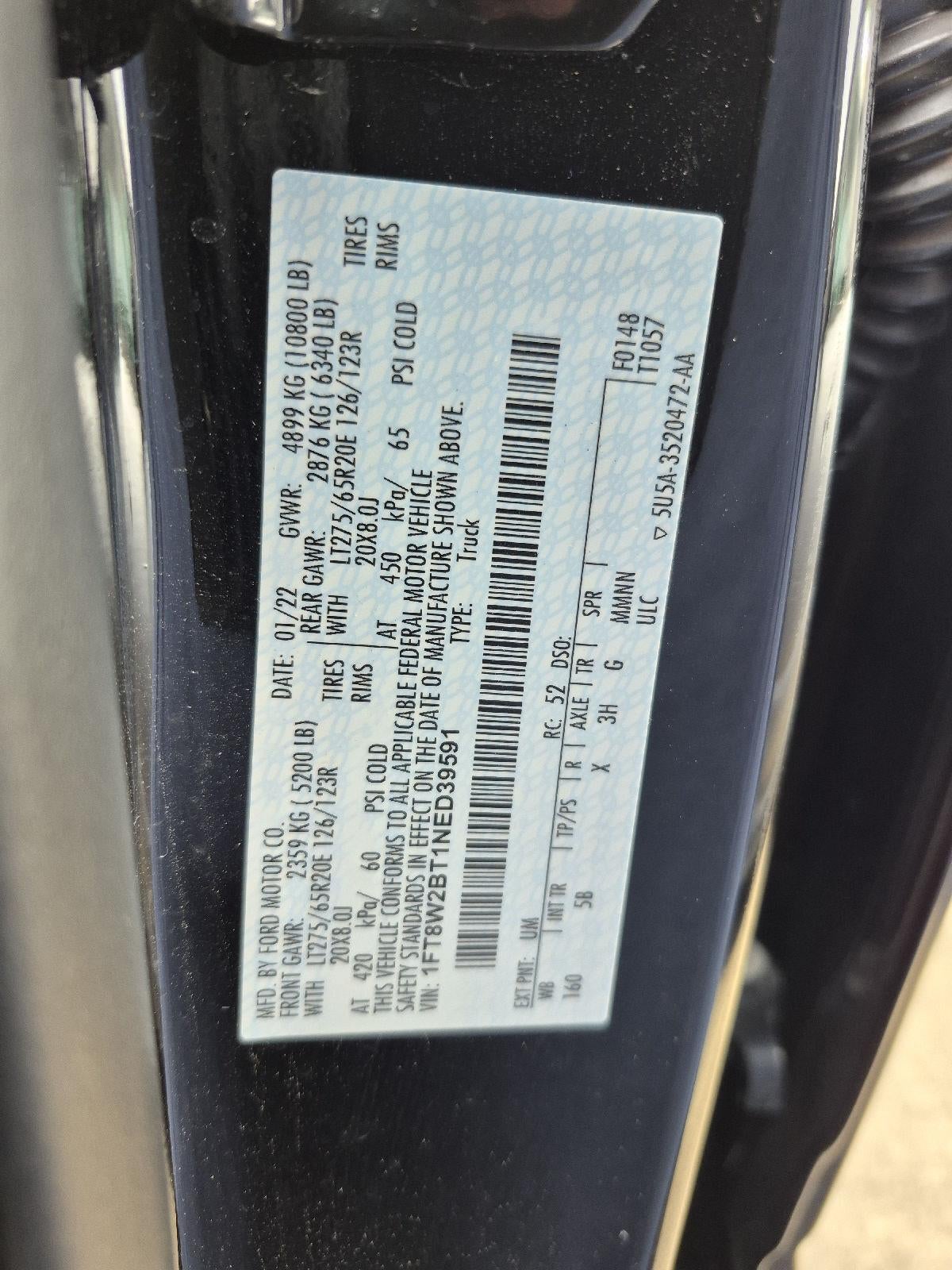 2022 Ford Super Duty F-250 Lariat