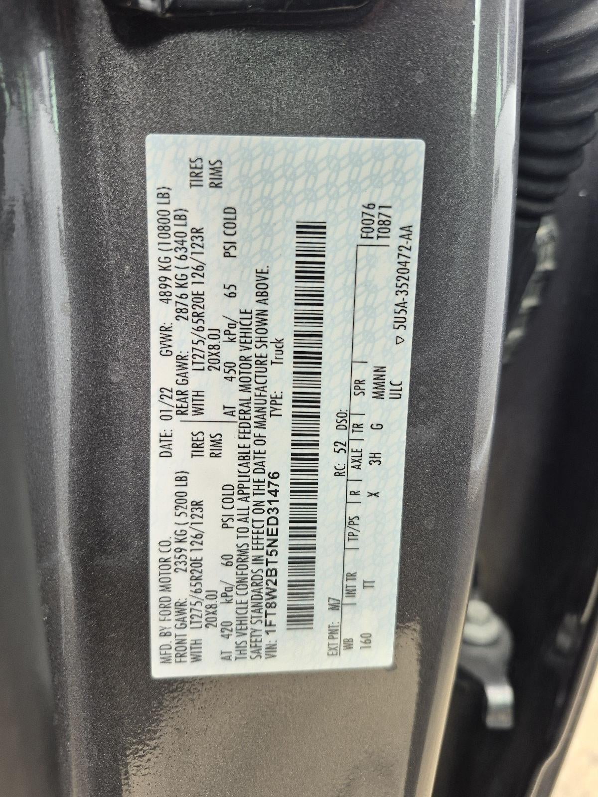 2022 Ford Super Duty F-250 Limited