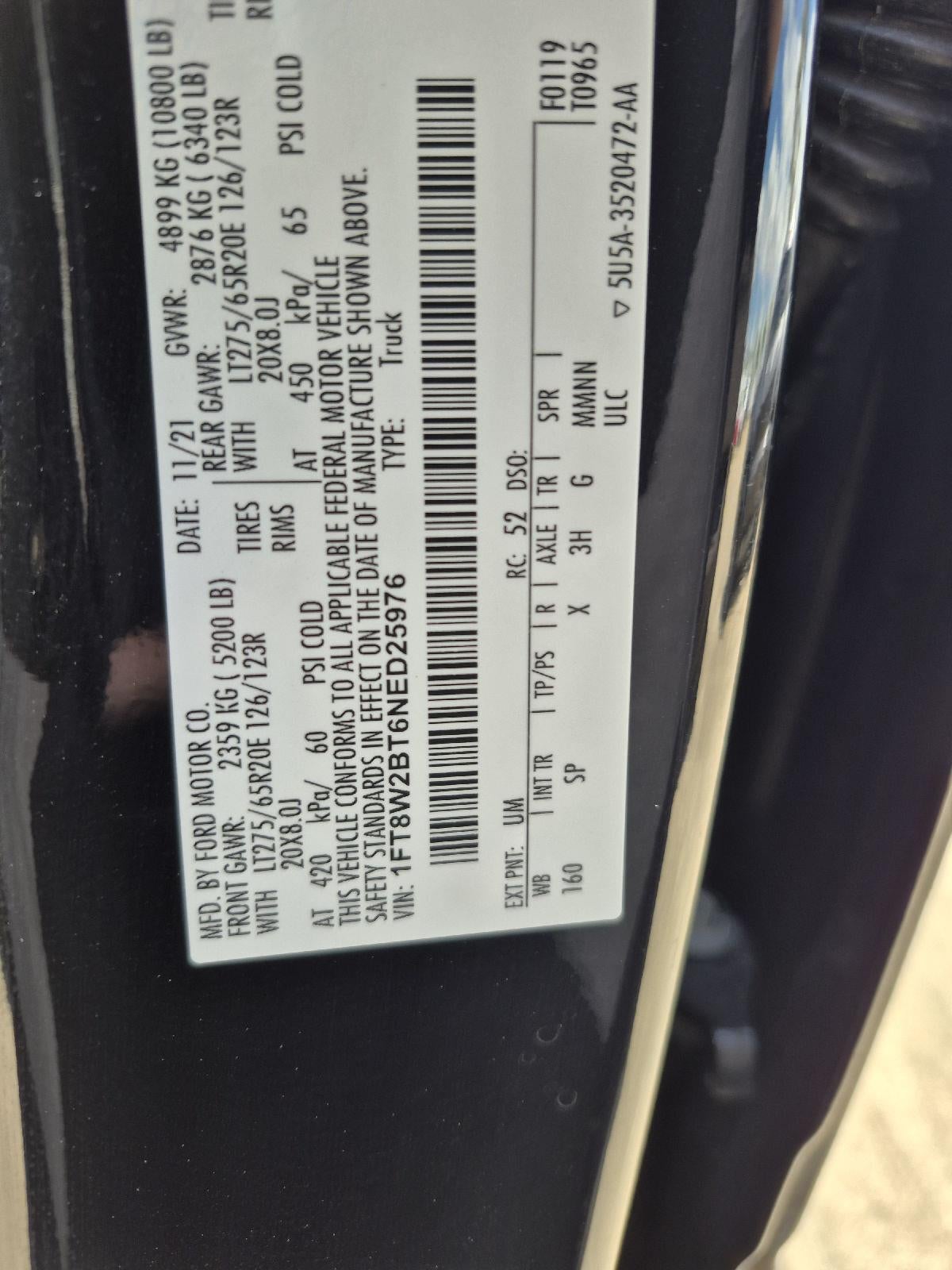 2022 Ford Super Duty F-250 King Ranch