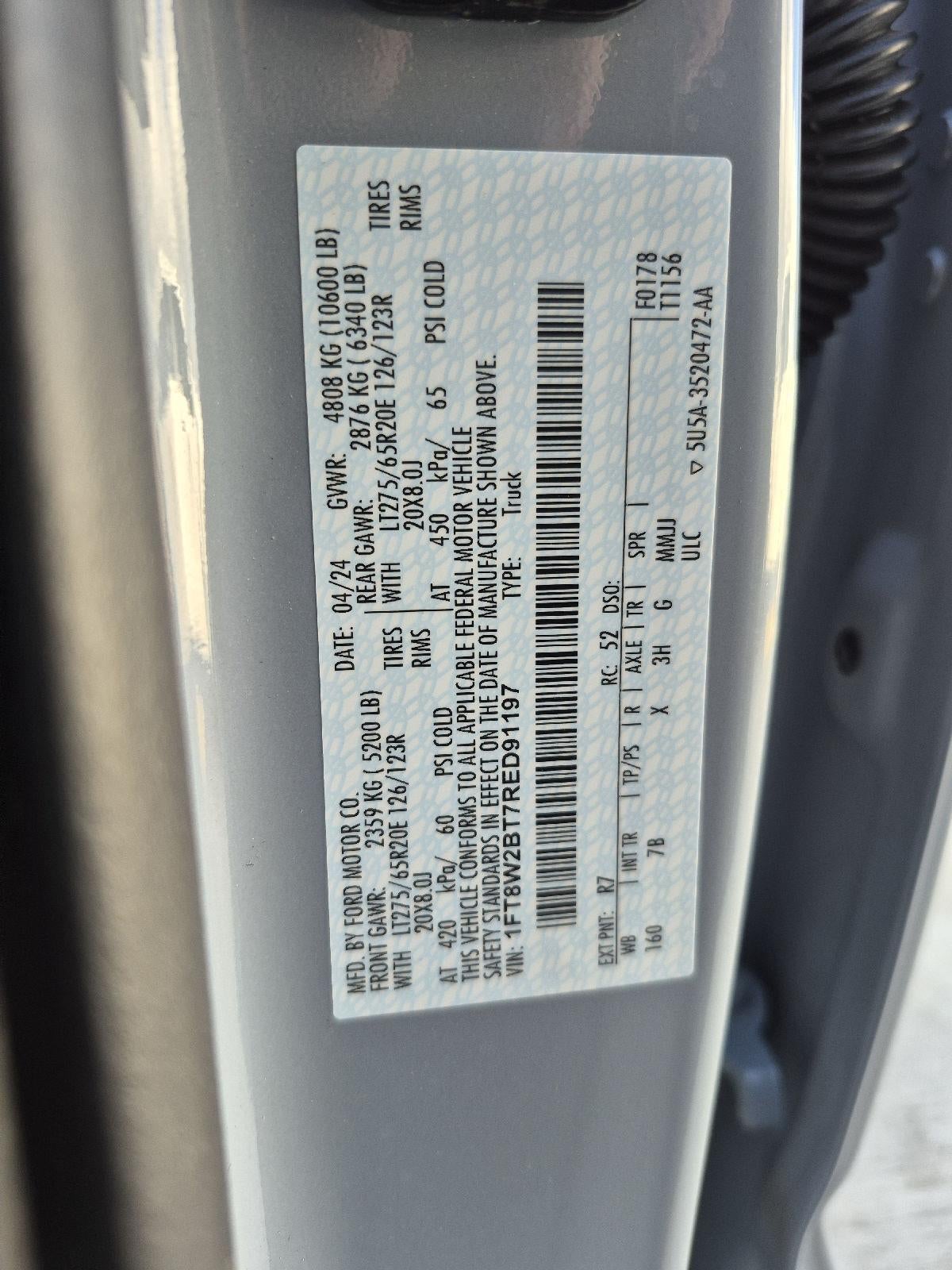 2024 Ford Super Duty F-250 Platinum