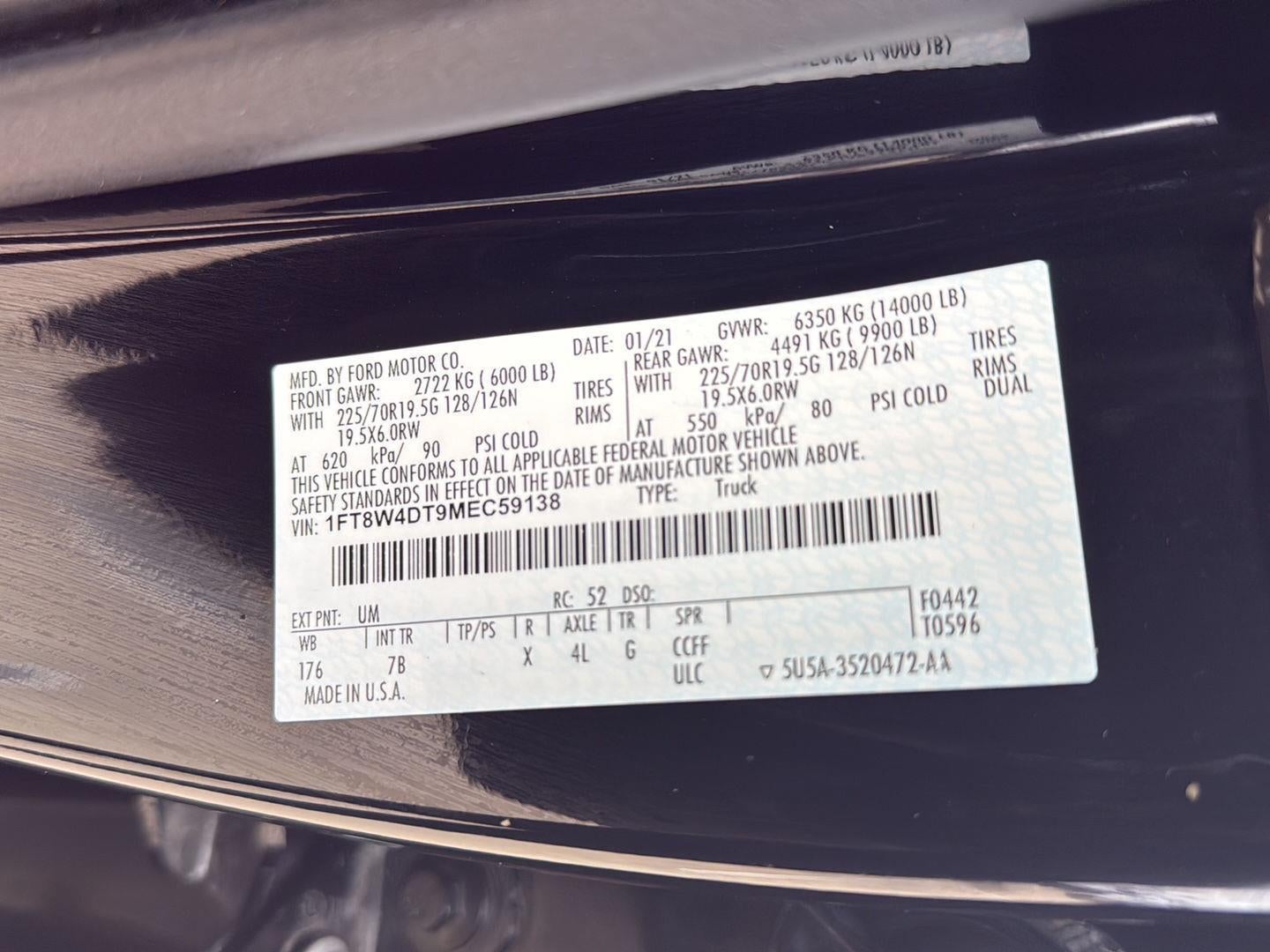 2021 Ford Super Duty F-450 DRW Platinum