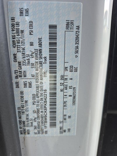 2023 Ford E-Transit 350