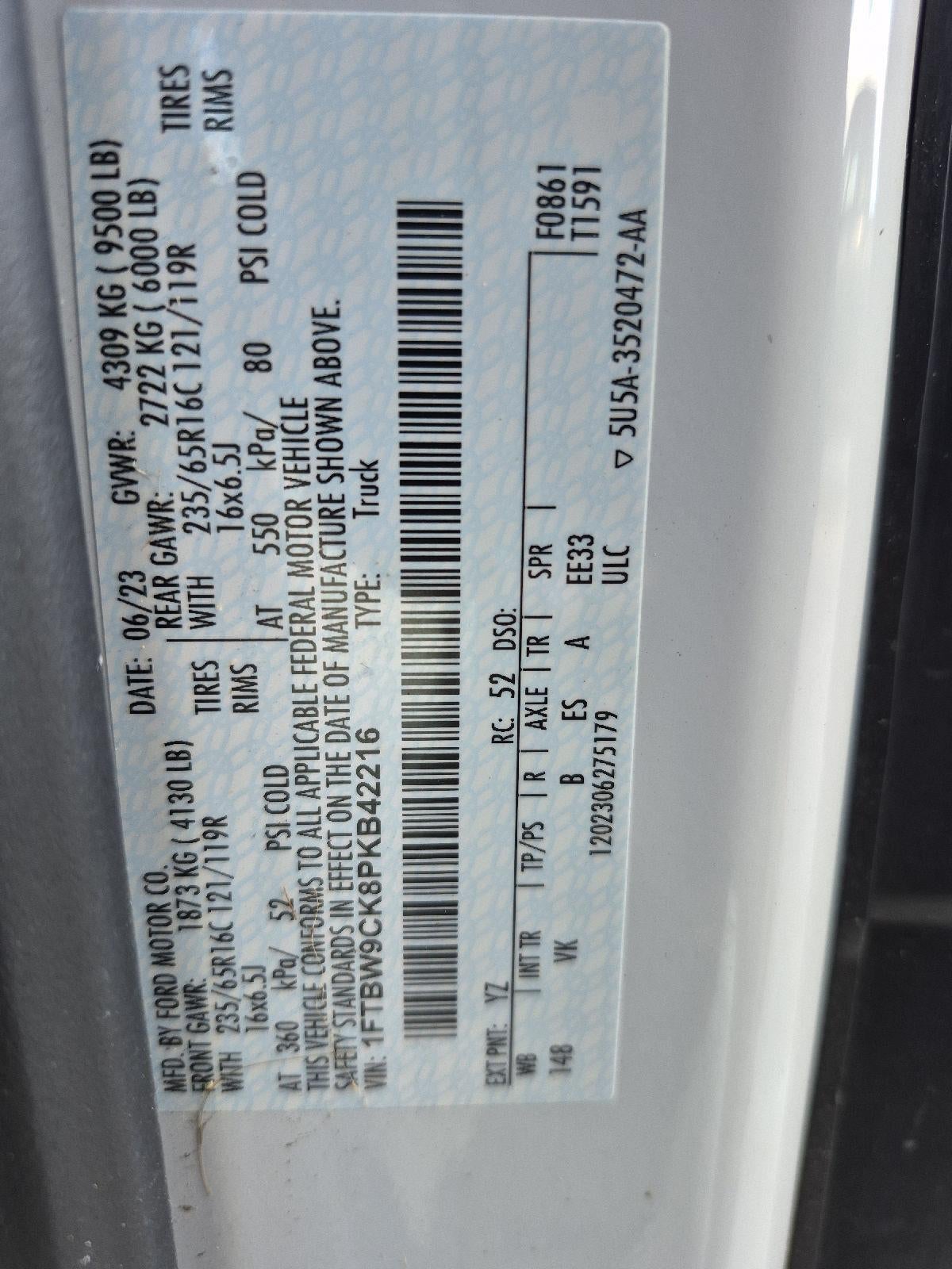 2023 Ford E-Transit 350