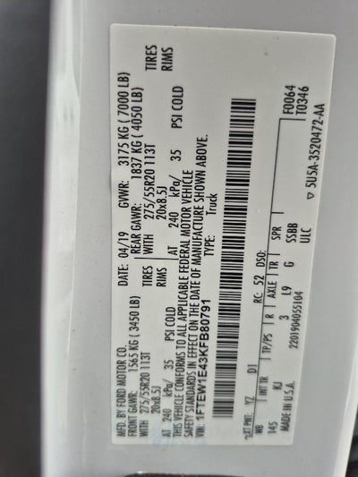 2019 Ford F-150 King Ranch