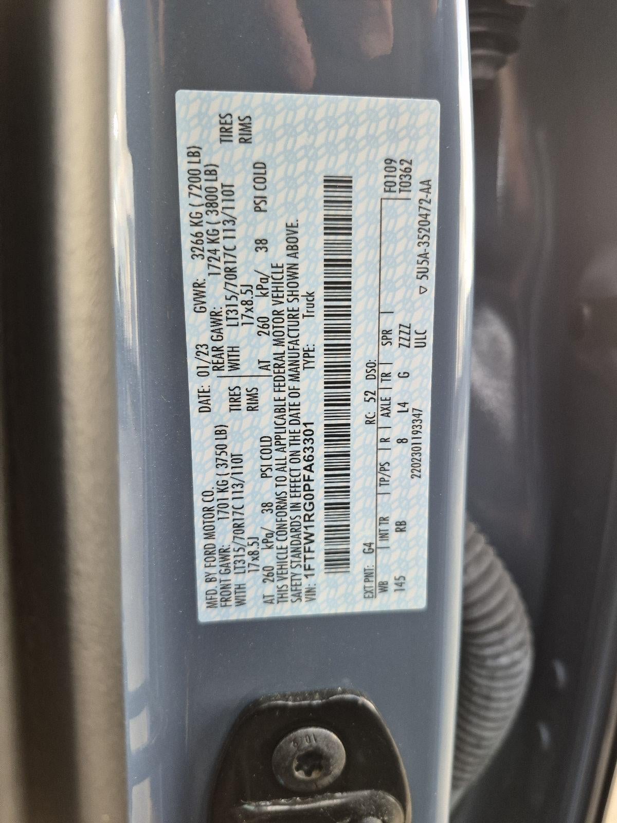 2023 Ford F-150 Raptor