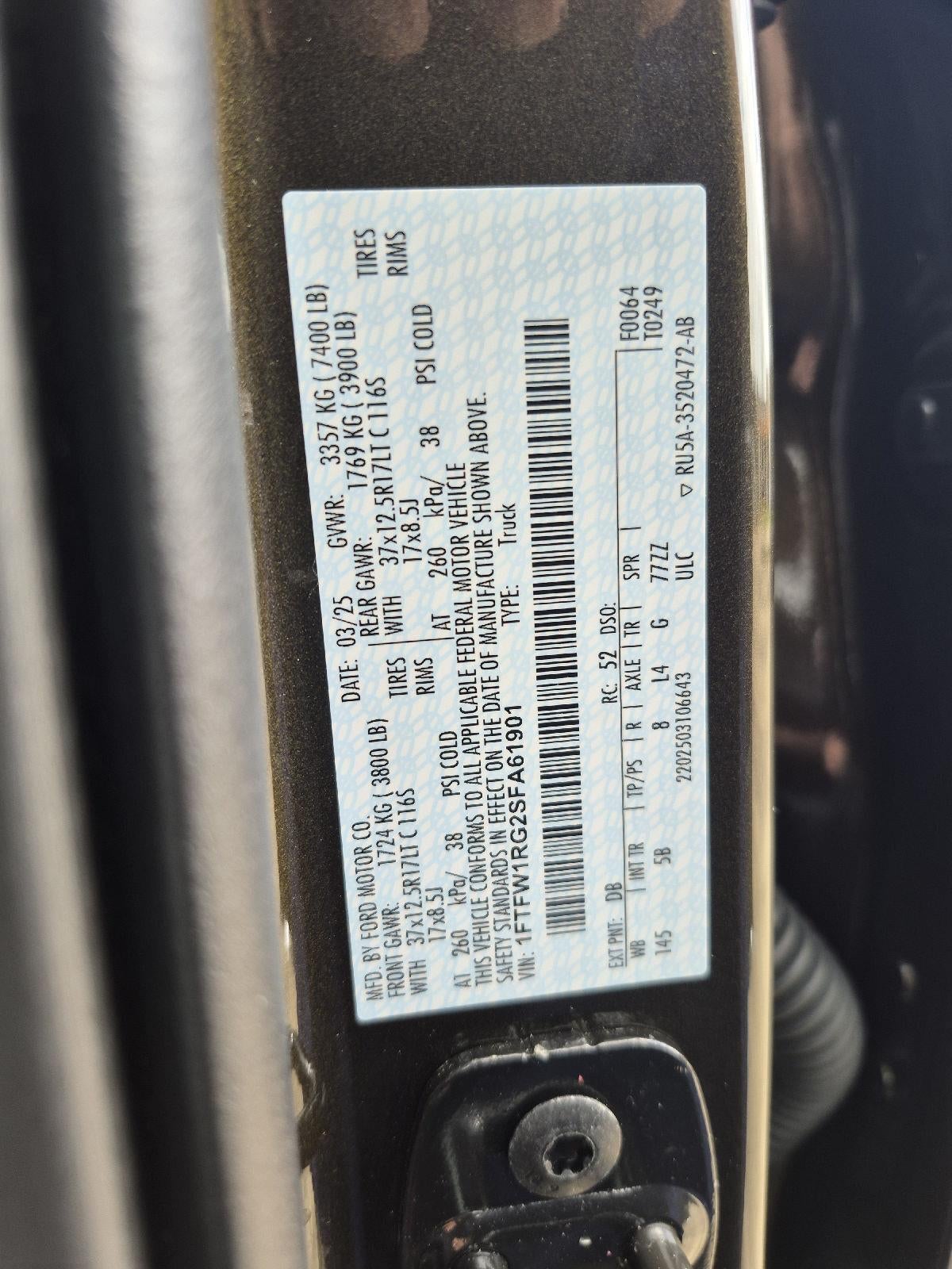 2025 Ford F-150 Raptor