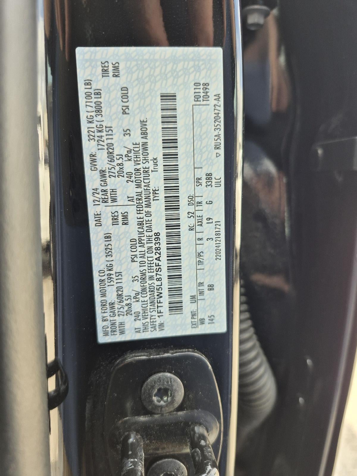 2025 Ford F-150 LARIAT