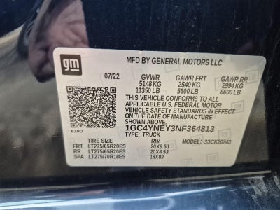 2022 Chevrolet Silverado 2500HD LT