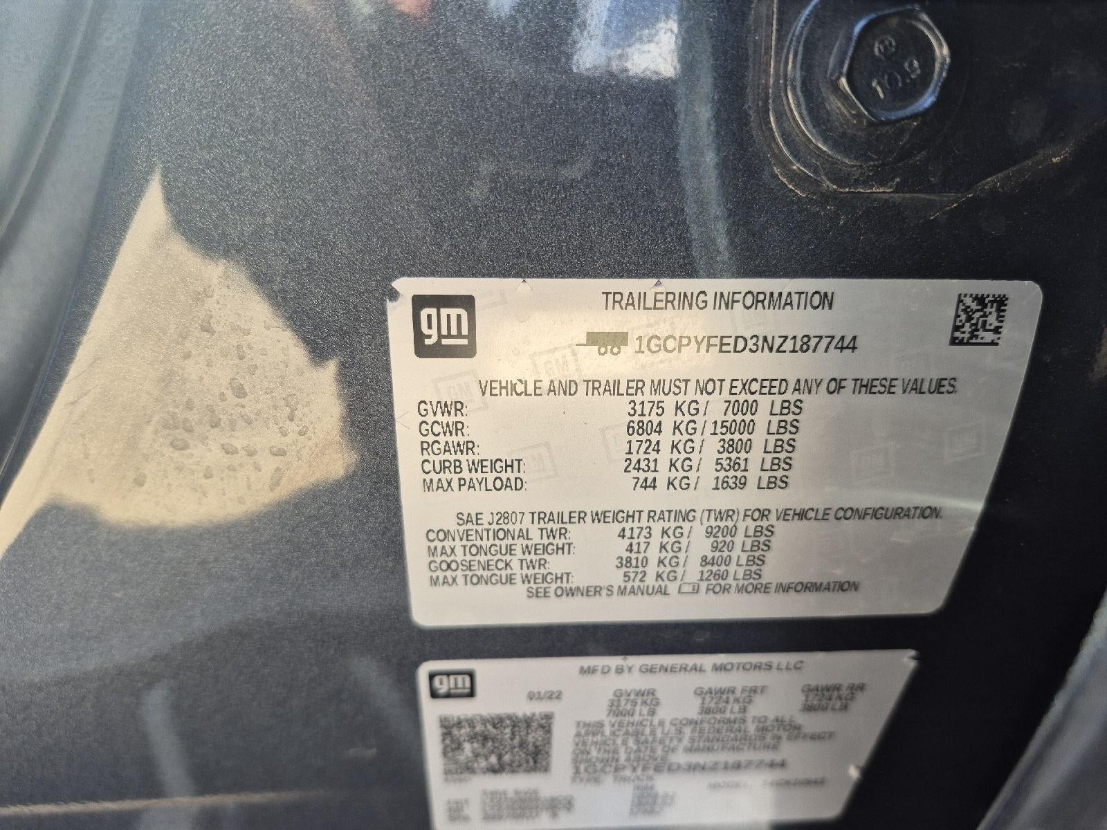 2022 Chevrolet Silverado 1500 LTD LT Trail Boss