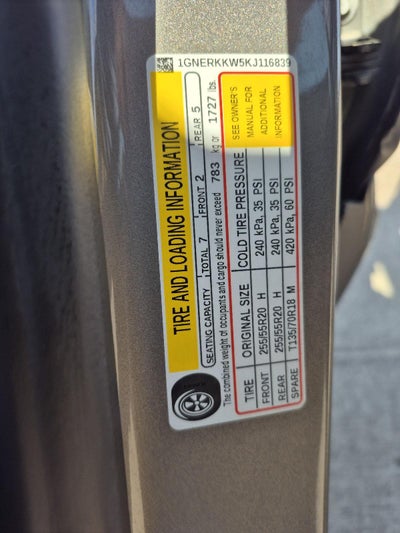 2019 Chevrolet Traverse Premier