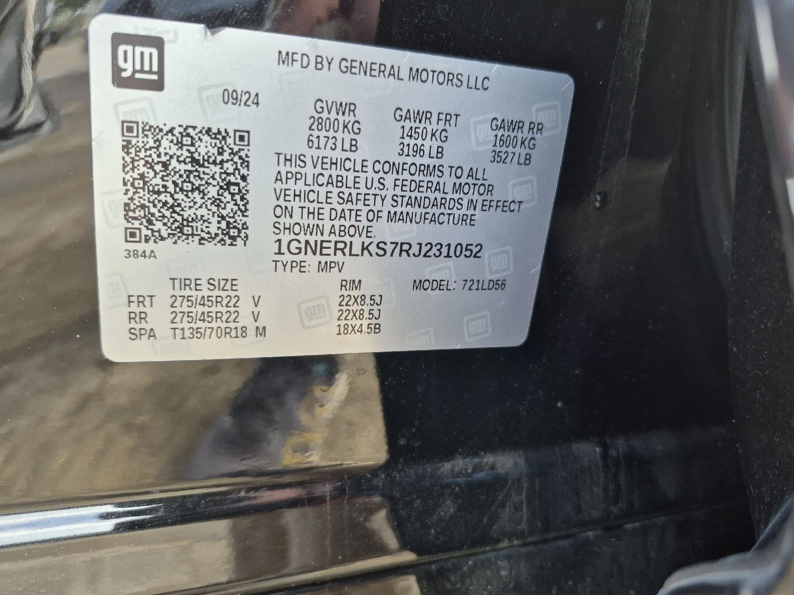 2024 Chevrolet Traverse FWD RS