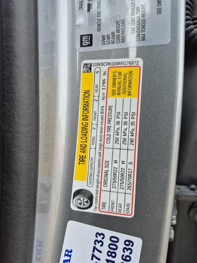 2024 Chevrolet Tahoe RST