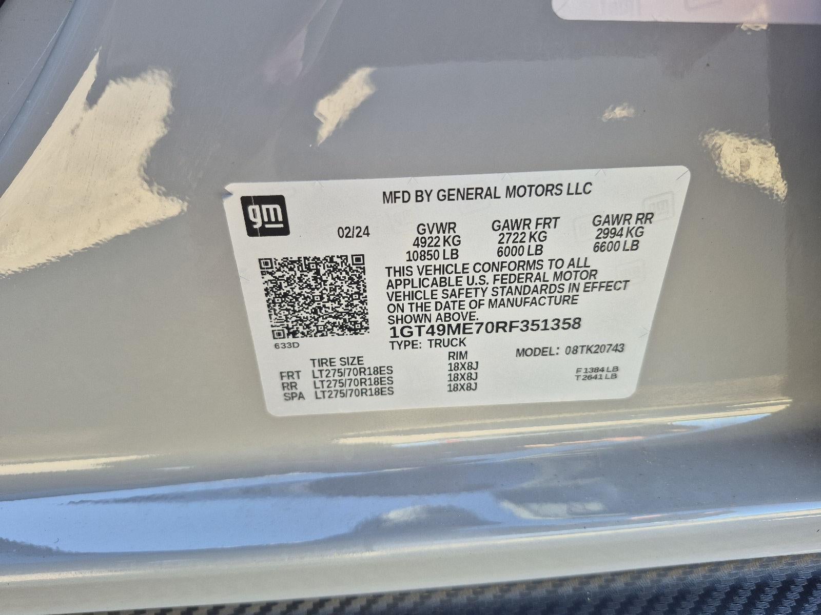 2024 GMC Sierra 2500HD SLE