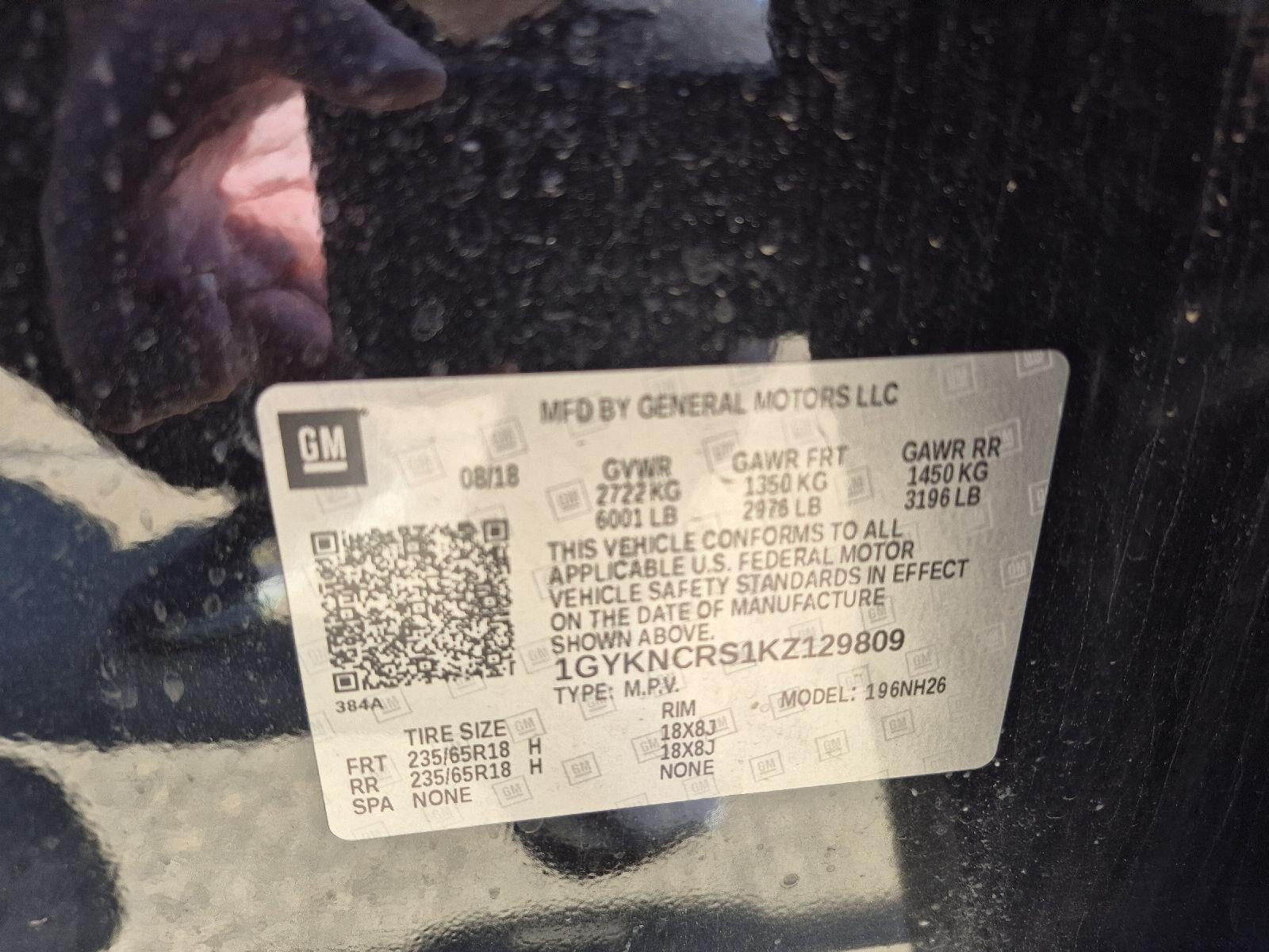 2019 Cadillac XT5 Luxury FWD