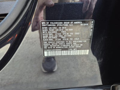 2019 Volkswagen Atlas 3.6L V6 SE w/Technology