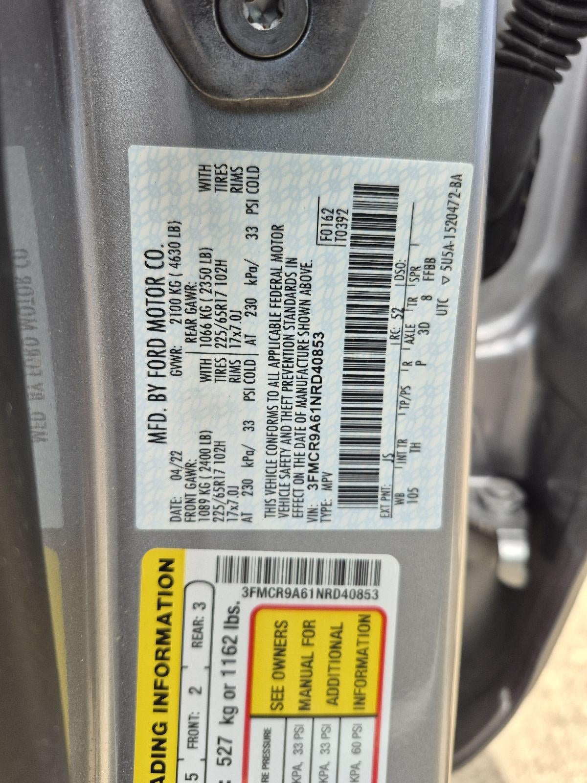 2022 Ford Bronco Sport Base