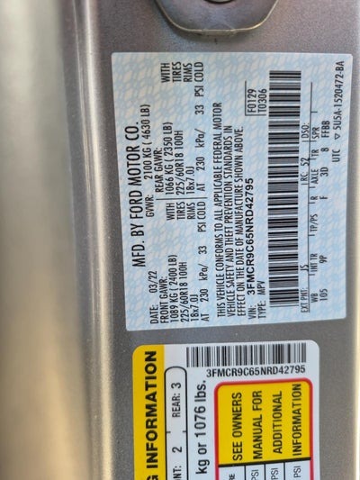 2022 Ford Bronco Sport Outer Banks