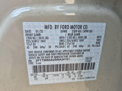 2025 Ford Maverick Tremor