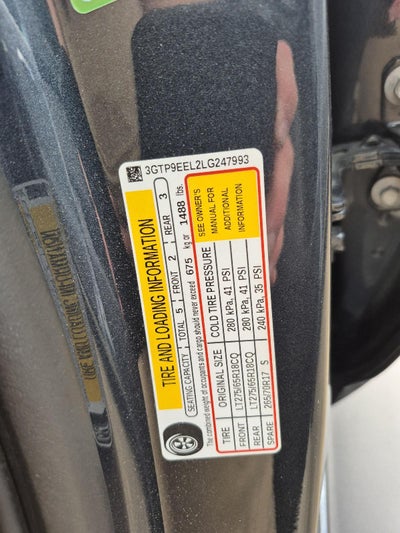 2020 GMC Sierra 1500 AT4