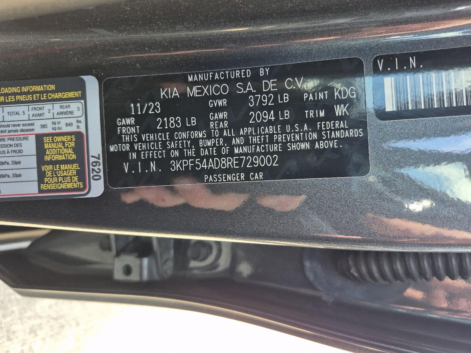 2024 Kia Forte GT-Line