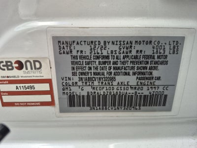 2022 Nissan Sentra SV