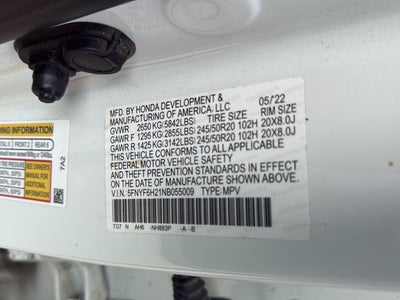 2022 Honda Pilot Special Edition