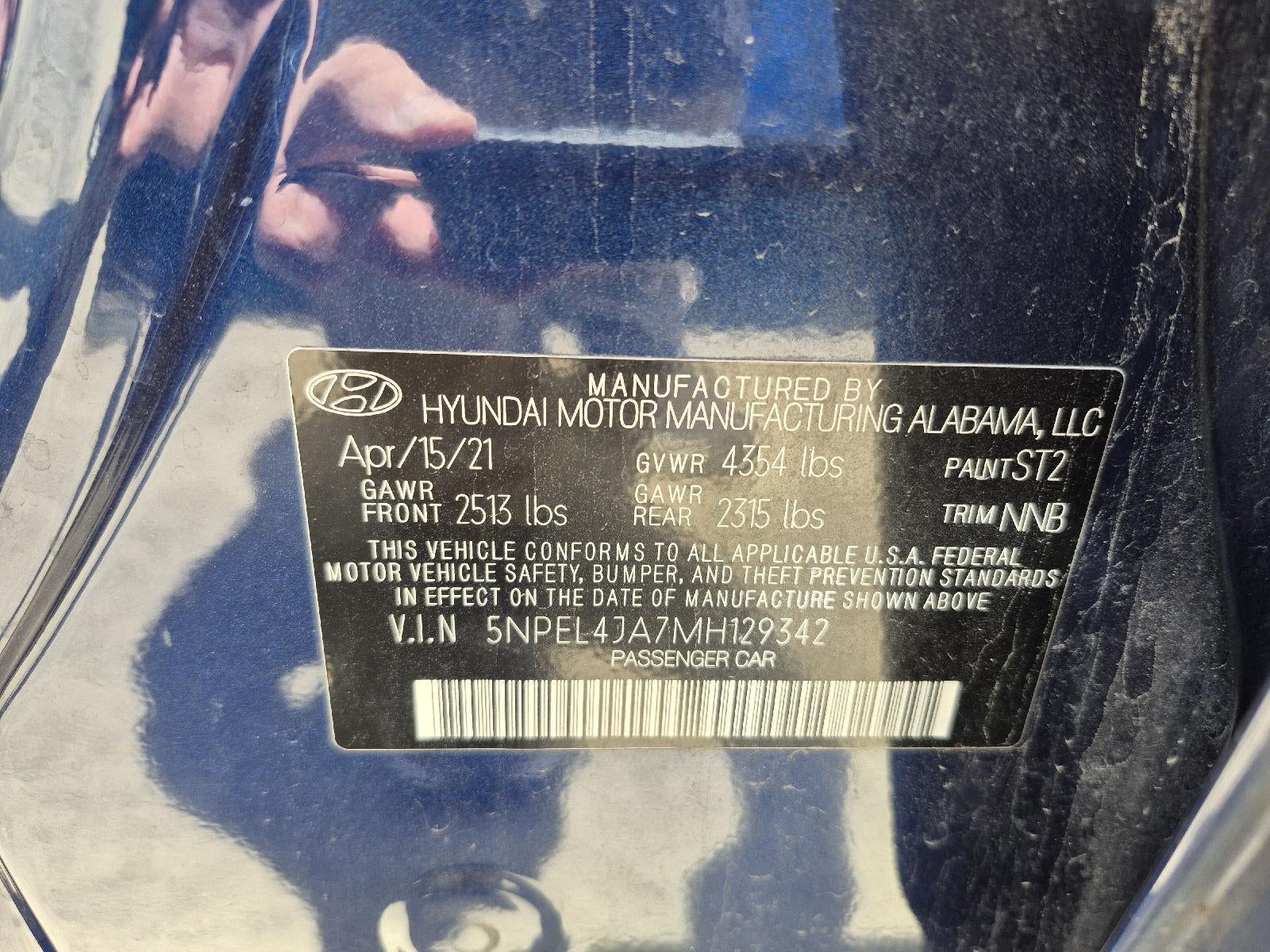 2021 Hyundai Sonata SEL