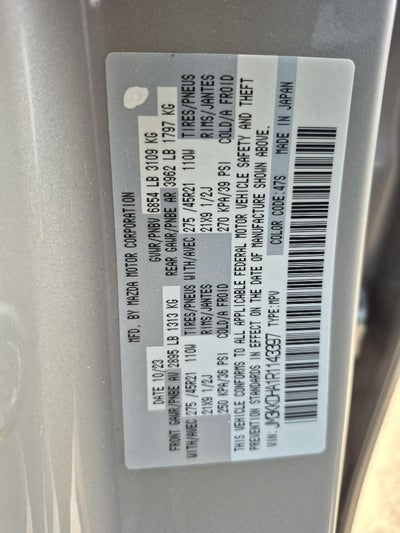 2024 Mazda Mazda CX-90 PHEV Premium