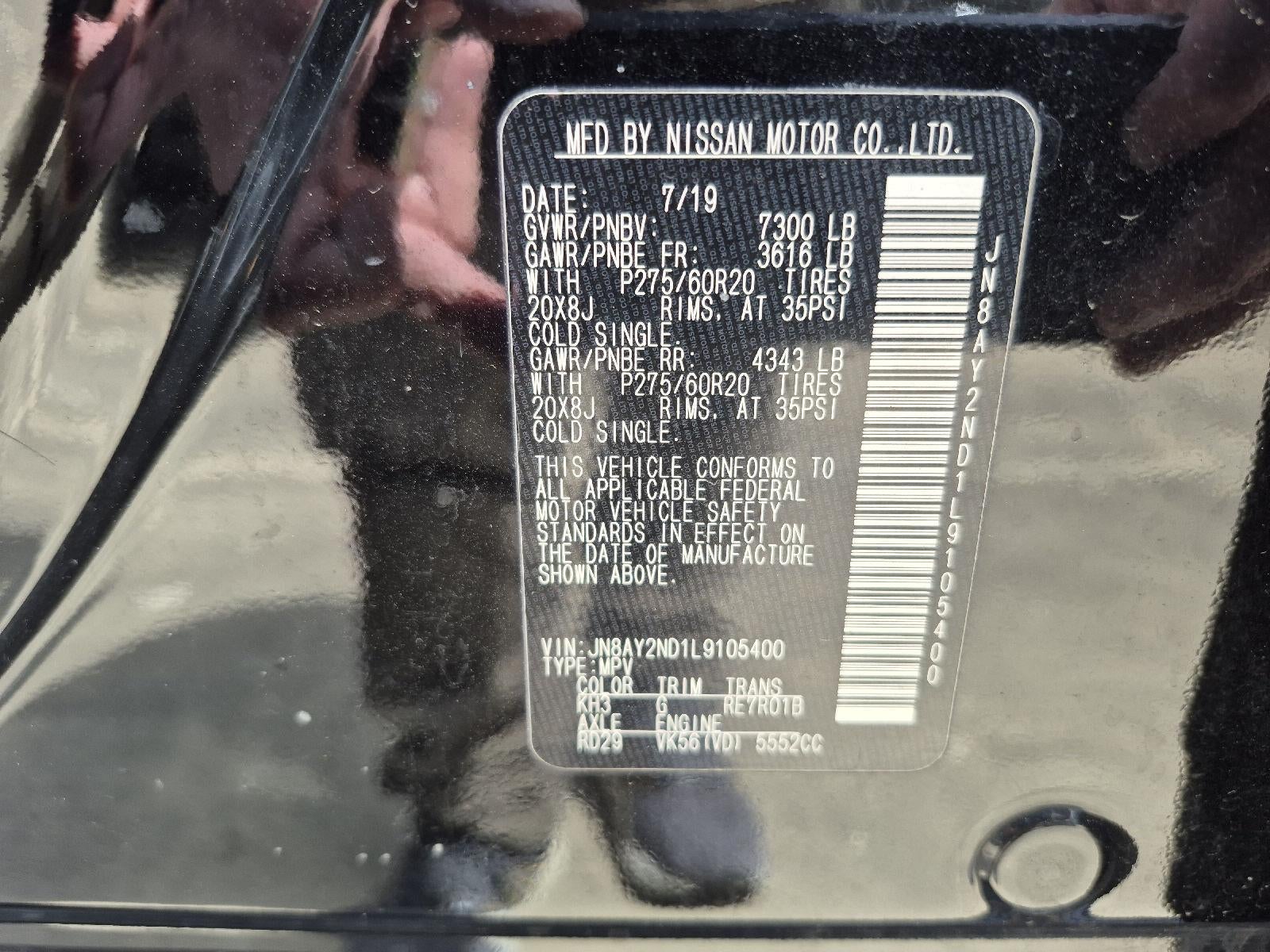 2020 Nissan Armada SL