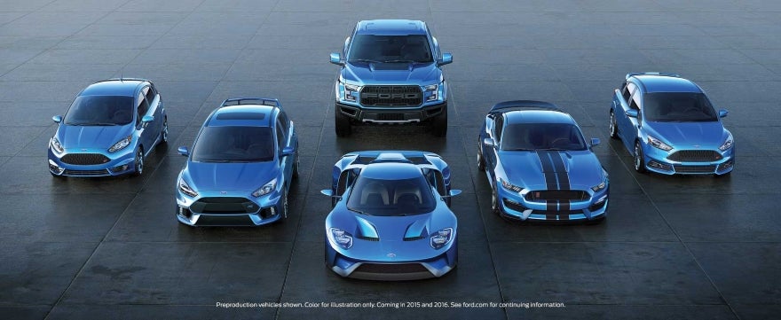 Vehicle Line up at McRee Ford, Inc. in Dickinson TX