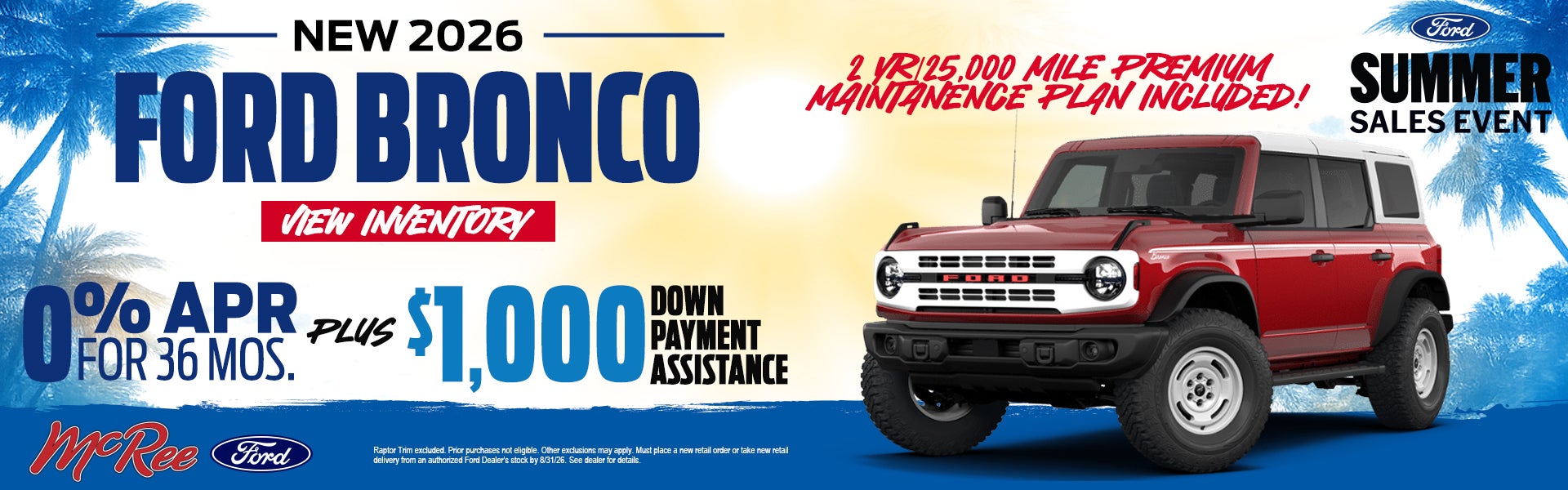 Summer Event Bronco