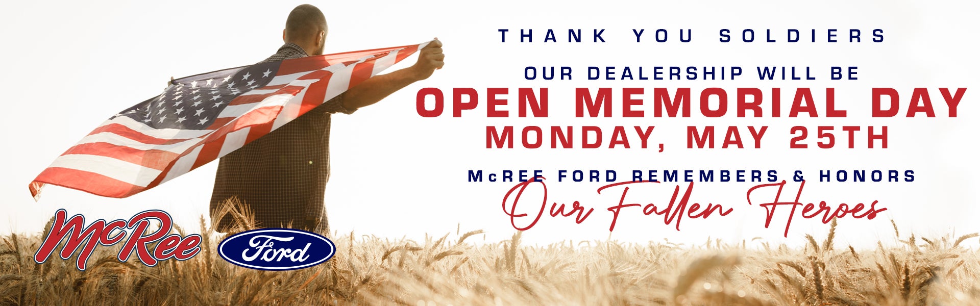 2026 Memorial Day Hours