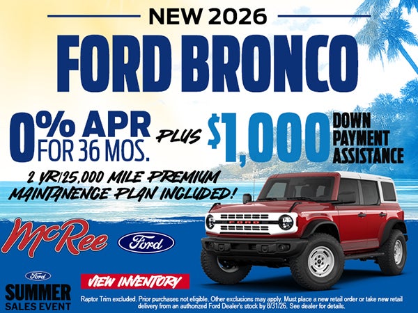 Summer Event Bronco